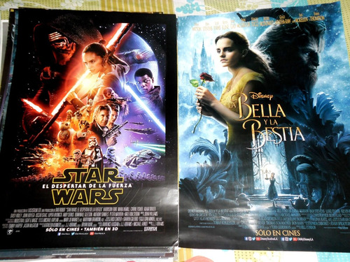 Poster Afiche Star Wars El Despertar De La Fuerza