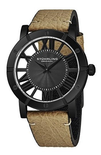 Reloj Stuhrling Original Cuero Suizo - 881 Colección Hombre