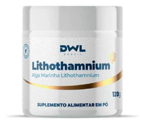 Lithothamnium em pó DWL 120g Cálcio, Fósforo, Magnésio, Silicio, Ferro