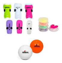 Comprar Canilleras De Hockey Jr O Sr + Bucal + Bocha- Hockey House