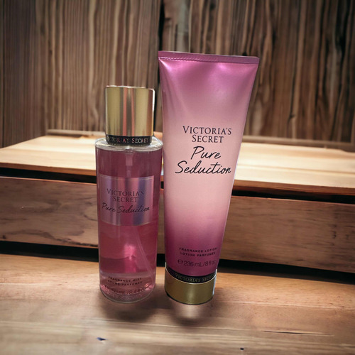 Victoria´s Secret Set De Fragancia Y Crema Pure Seduction Floral Frutal