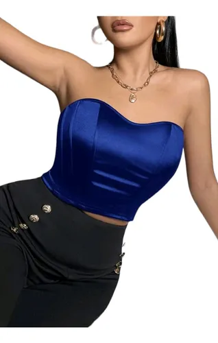Blusa corset shein sale