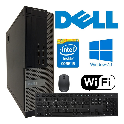 Imagem 1 de 5 de Computador Cpu Dell 9020 Intel I5 4º Geração 8gb Ssd 120gb