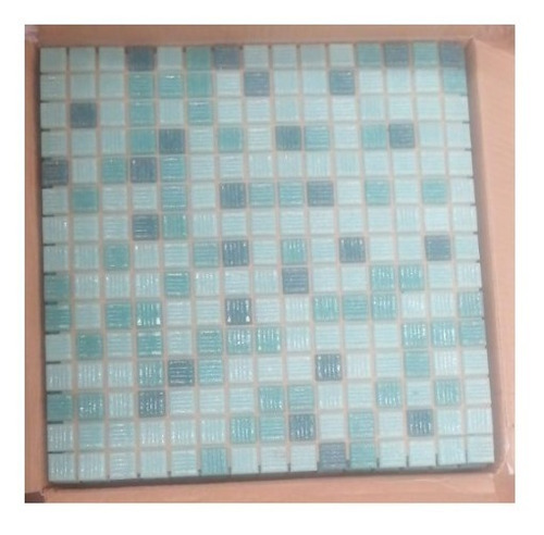 Caja Mosaico Para Alberca Mezcla River Wave Diamond 2x2 Cm