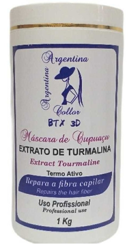 Botox Redutor 3d Argentina Com Extrato De Turmalina 1kg