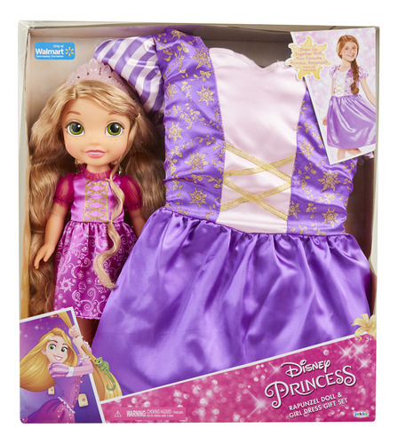 Muñeca Disney Rapunzel Con Disfraz De Princesa