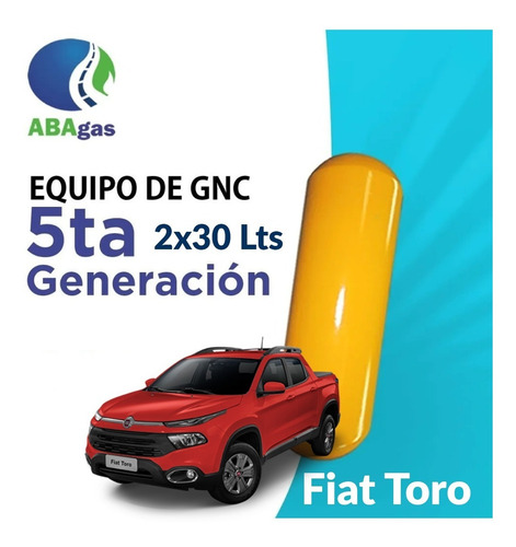 Equipo De Gnc 5ta Gen. Bajo Chasis Fiat Toro