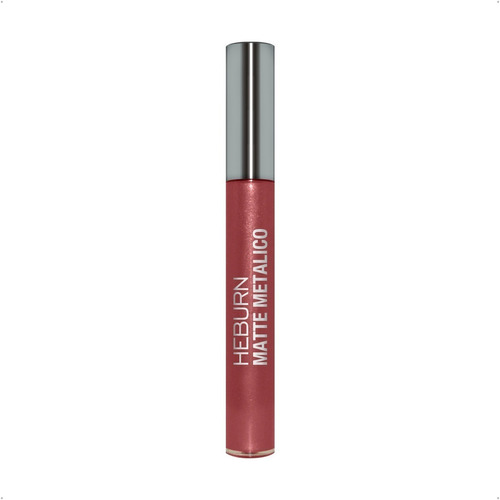 Heburn Labial Líquido Matte Metálico Cod.250