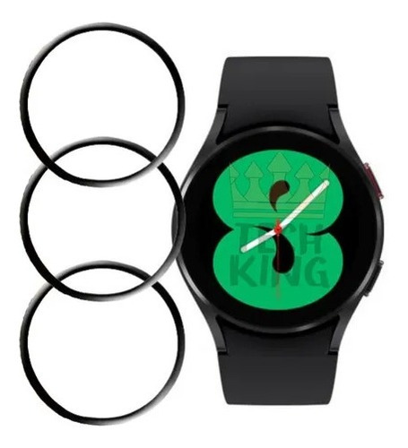 Kit 3 Películas Nano 3d Smartwatch Galaxy Watch4 40mm