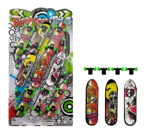 Fingerboard Skate de Dedo Vals Tattoo 34mm - Place Skate Shop