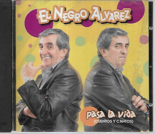 El Negro Alvarez Album Pasa La Vida Sello Gld Humor Cd 