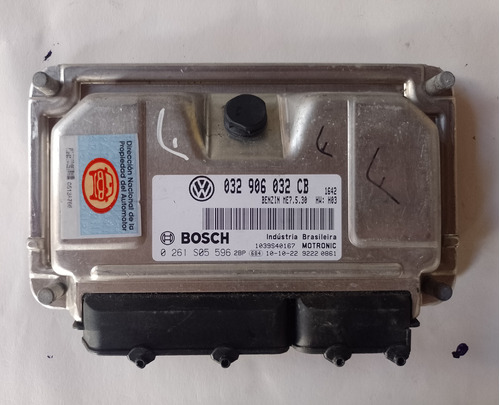 Computadora Ecu Volkswagen Fox Crosfox Me 7.5.30