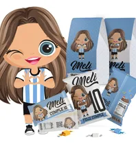 Comprar Kit Imprimible Argentina Nena Editable Incluye Invitación