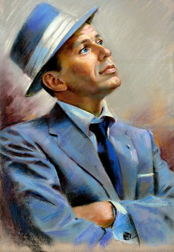 Cuadro Decorativo Frank Sinatra Art / Tela