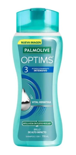 Shampoo Palmolive,acondicionamiento Intensivo,vital Keratina