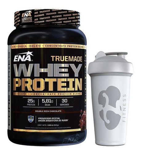 True Made Whey Protein 2 Lb Ena + Vaso Isolate Concentrate