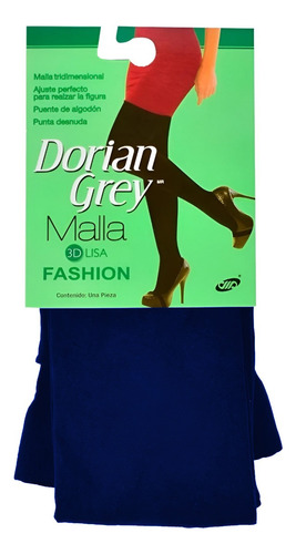9 Mallas Lisas Mujer Fashion Sexy Dorian Grey Lycra 3d