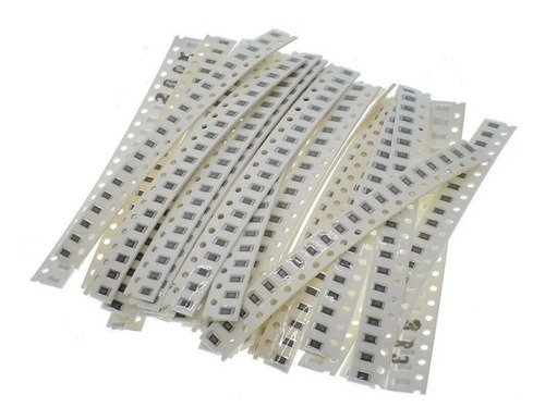 Pack 200 Resistencias Smd 1206 - 1/4w 5% - 20 Valores