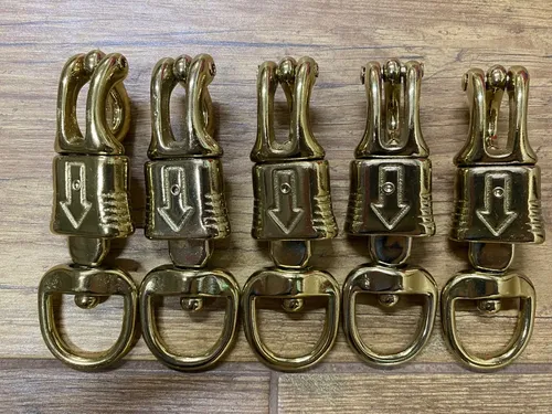 Ganchos De Liberación Rápida Para Caballo: 2 Piezas, Aleación Zinc, Mosquetones Pequeños, Para Arneses Y Equipos