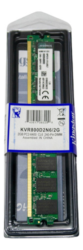 Memoria Ram Ddr2 2gb 800mhz Kingston Pc2-6400