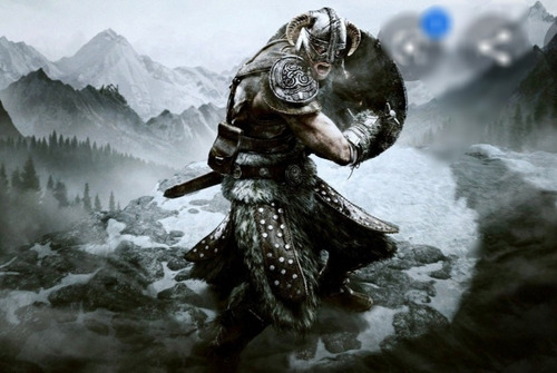 Planos Casco Dovahkiin Vikingo Conan Guerrero Del Caos