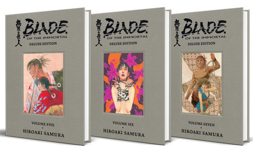 Blade Of The Immortal Deluxe 5-7, De Hiroaki Samura. Editorial Dark Horse Manga, Tapa Dura En Inglés, 2022