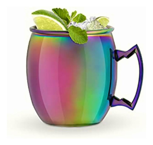 Colorete Multicolor, Moscow Mule Mug, Multicolor, 1 Pieza, 1