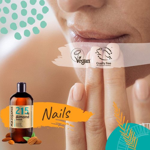 Aceite De Almendras Naissance Sweet 473 Ml, Puro Y Natural,