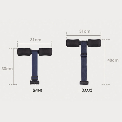 Nordic Hamstring Curl Strap Abdominal Soporte Acolchado Sit