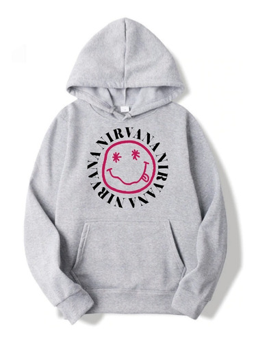 Buso Chompa Estampado Personalizado Nirvana Smells Like Teen