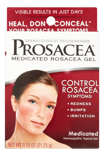 Tratamiento En Gel Para Rosácea Prosacea 0.75 Onzas