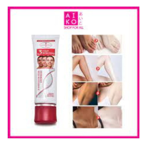 Crema Blanqueadora Cuerpo Axilas Rostro Aichun-beauty25g