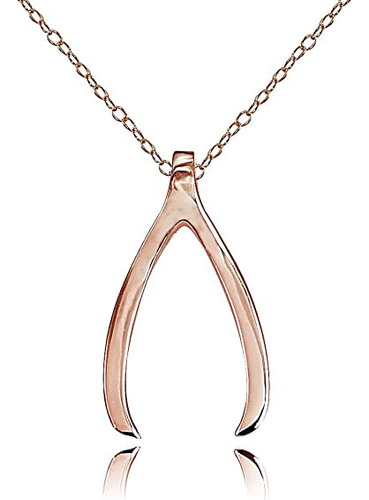 Hoops & Loops Collar De Plata De Ley 925 Para Mujeres,