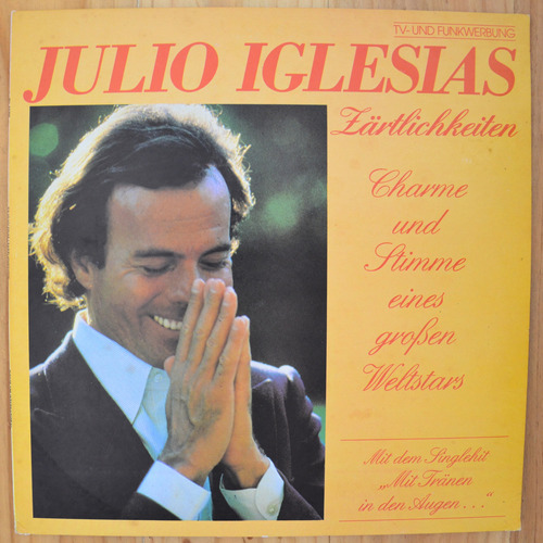 Lp Disco Vinilo Julio Iglesias Zärtlichkeiten 1982 1241034