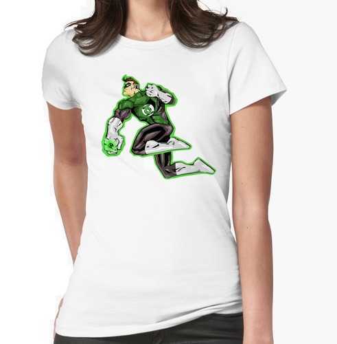 Camiseta Dama Y Caballero Lindos Estilos Linterna Verde Dc