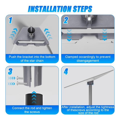 Base Sencilla Solo Soporte Sin Tubo Para Antena Starlink V4