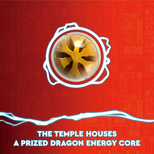 Lego Ninjago Templo Núcleos Energía Dragón 1029 Piezas, 42cm