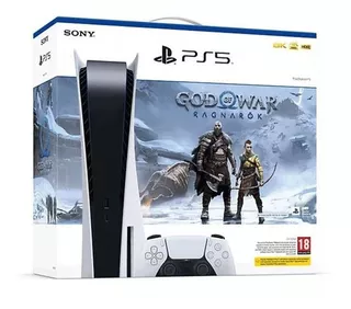 Consola Ps5 Estándar + Juego God Of War - Sony Playstation