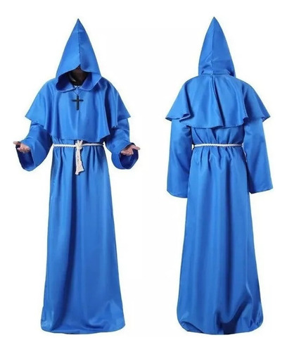 Ropa De Monje Medieval, Ropa De Mago, Ropa De Sacerdote A