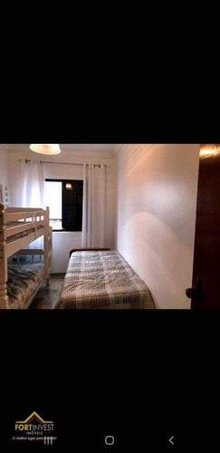 Imagem 14 de 28 de Apartamento Com 3 Dormitórios À Venda, 106 M² Por R$ 415.000,00 - Vila Caiçara - Praia Grande/sp - Ap4277
