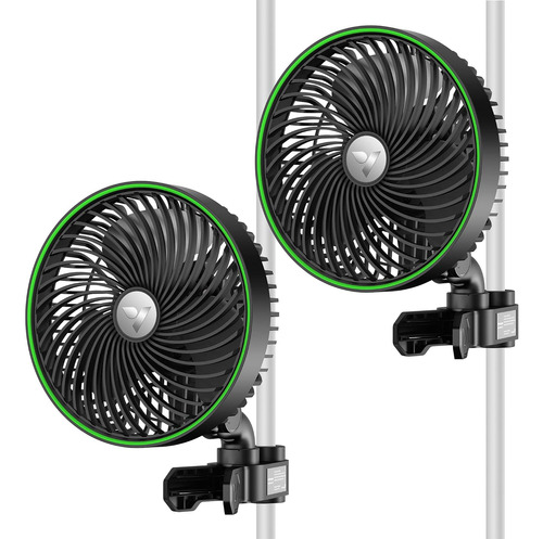 2 Paquetes De Ventilador Carpa De Cultivo Aerowave E6 D...