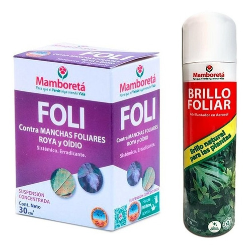 Mamboretá Foli 30cc Con Abrillantador De Hojas