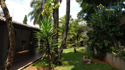 Chácara Com 3 Dormitórios À Venda, 1000 M² Por R$ 750.000 - Jardim Estância Brasil - Atibaia/sp - Ch1425