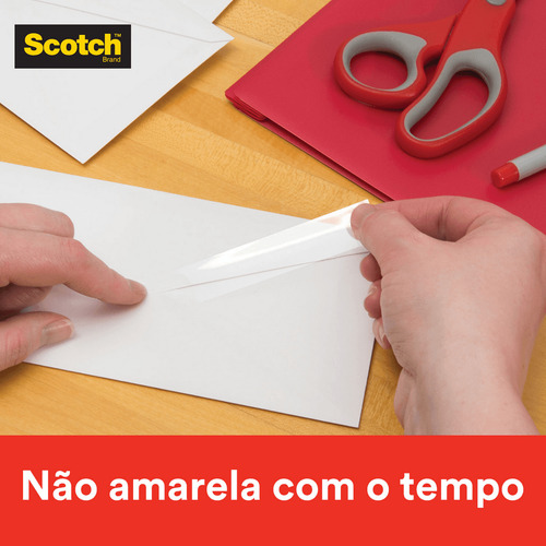 Fita Adesiva 12x20 Scotch Transparente C/2 Hb004587547 Trans