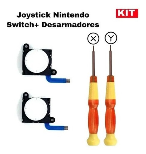 2 Joystick 3d Para Nintendo Switch Joycon + Desarmadores +/y