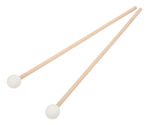 2 Mazos De Percusión, Bola De Silicona Para Jugar Marimba De