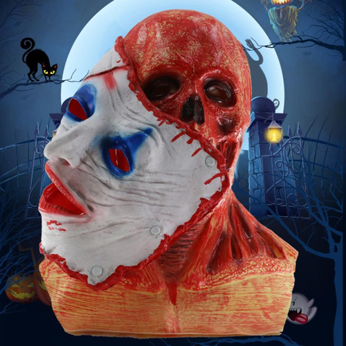 Disfraz De Halloween Head Cover Terror Ghost