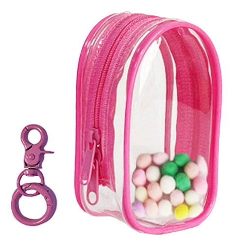 3 Mini Estuche De Transporte Para Muñeca De Pvc Con Rosa