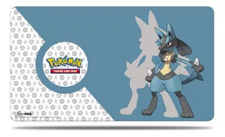 Playmat Mousepad Para Cartas De Pokemon Lucario