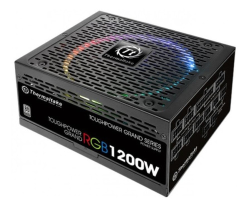 Fuente de alimentación para PC Thermaltake Technology Toughpower Grand RGB Series TPG-1200AH3FCP 1200W  black 100V/240V